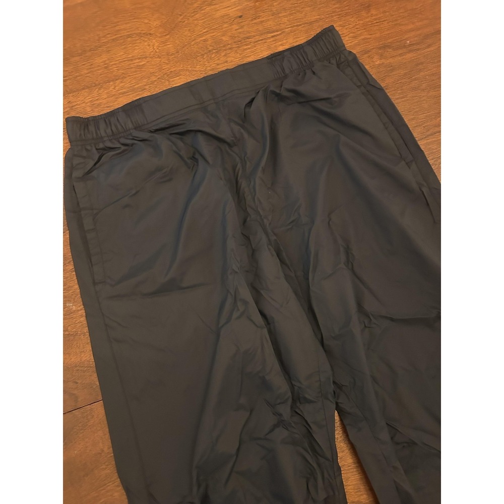 Nike Clima-FIT Rain Pants Mens 2XL Black Golf Wind Water Resistant Lightweight